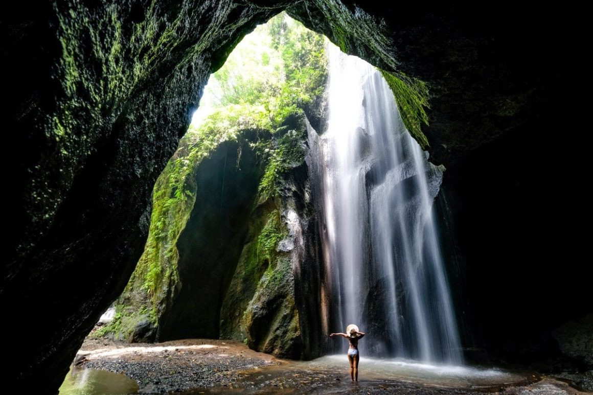 waterfall experience in bali